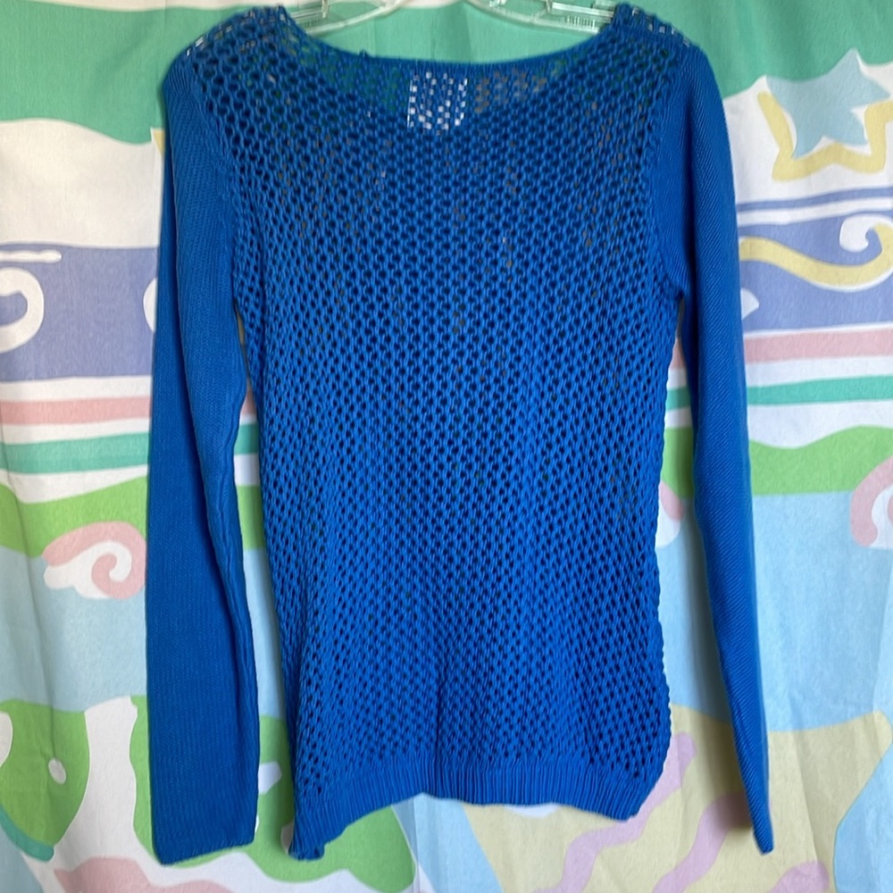 Crochet style sweater